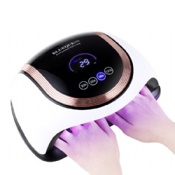 120W Nail Dryer LED UV Lamp for Curing All Gel Nail Polish With Auto Sensor Drying Nail Lamps Manicure Salon Tool V11