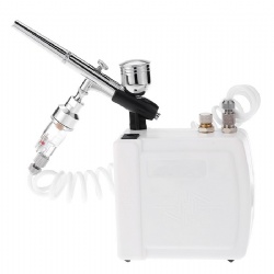 Airbrush Compressor Kit Dual Action Spray Paint Gun sandblaster