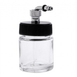 22CC Side-Pot Airbrush Bottle Feed Craft Nail Art Air Brush Paint Lid Adapter Bottle Feed Cup Jar