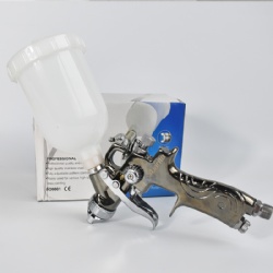 K-350 Mini Spray Gun HVLP 0.8mm Nozzle 250ml Cup Airbrush Spray Gun Tools Mini Repair Air Spray Gun Sri PRO 0.8mm Gravity Feed HVLP