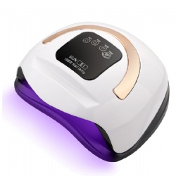 LED Nail Dryer Lamp 168W Pedicure Dryer Machine Manicure UV Gel Polish Curing Light Nail Lamp with Phone Holder 36PCS Dual Light