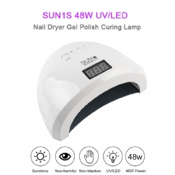 Nail Lamp Manicure Dryer LED UV Curing Varnish Gel Lamp 1s 24 Dual Light Source Lamp Beads Detachable Bottom Plate Nail Tool